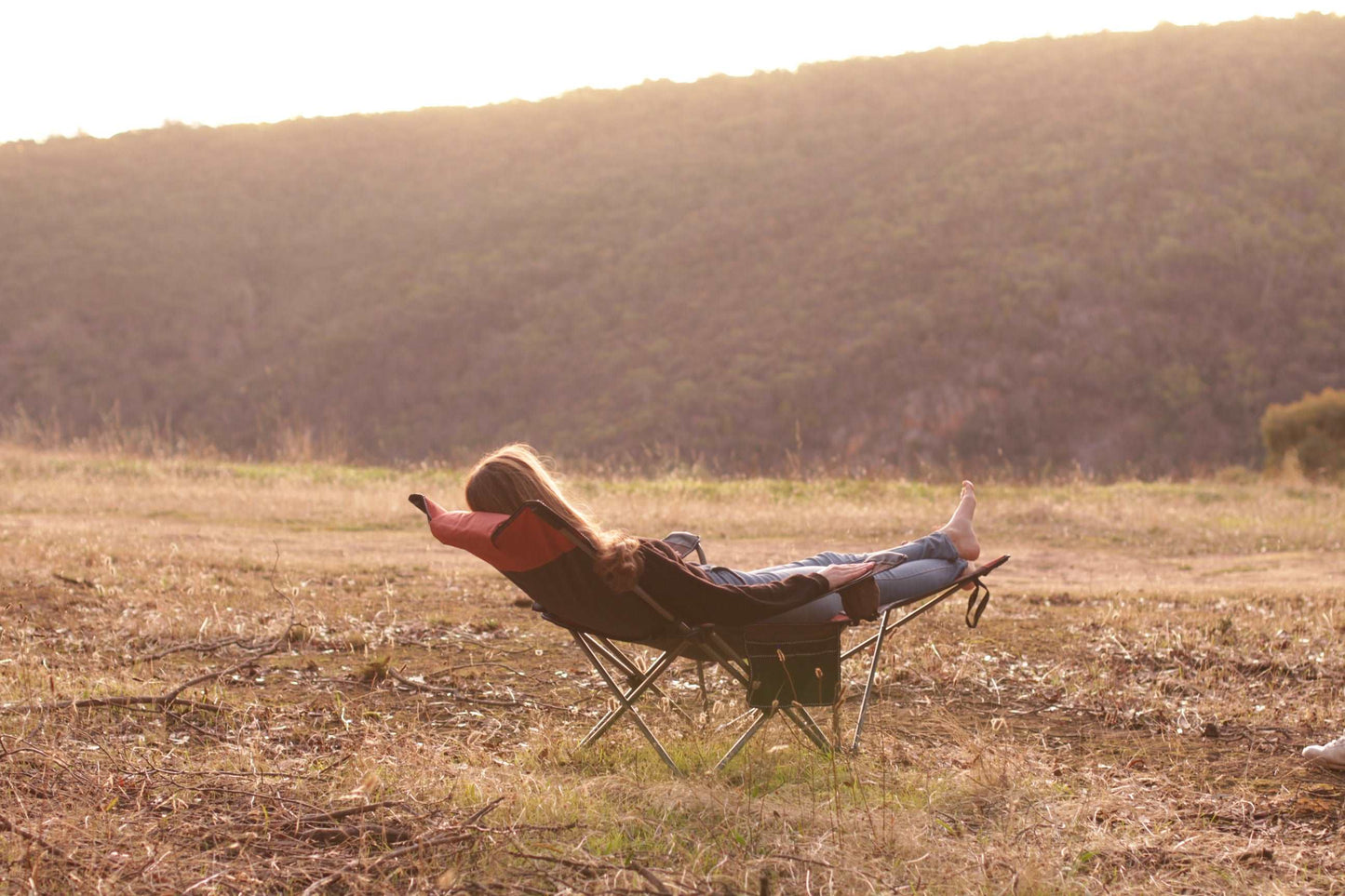 Wilora Camping Chair with Footrest