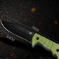 Wilora Full Tang D2 Steel Hunting Knife - Includes Kydex Sheath & Paracord Rope Lanyard