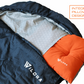 Wilora 3-Season Sleeping Bag with Pillow - Lightweight, Waterproof, and Portable for Camping