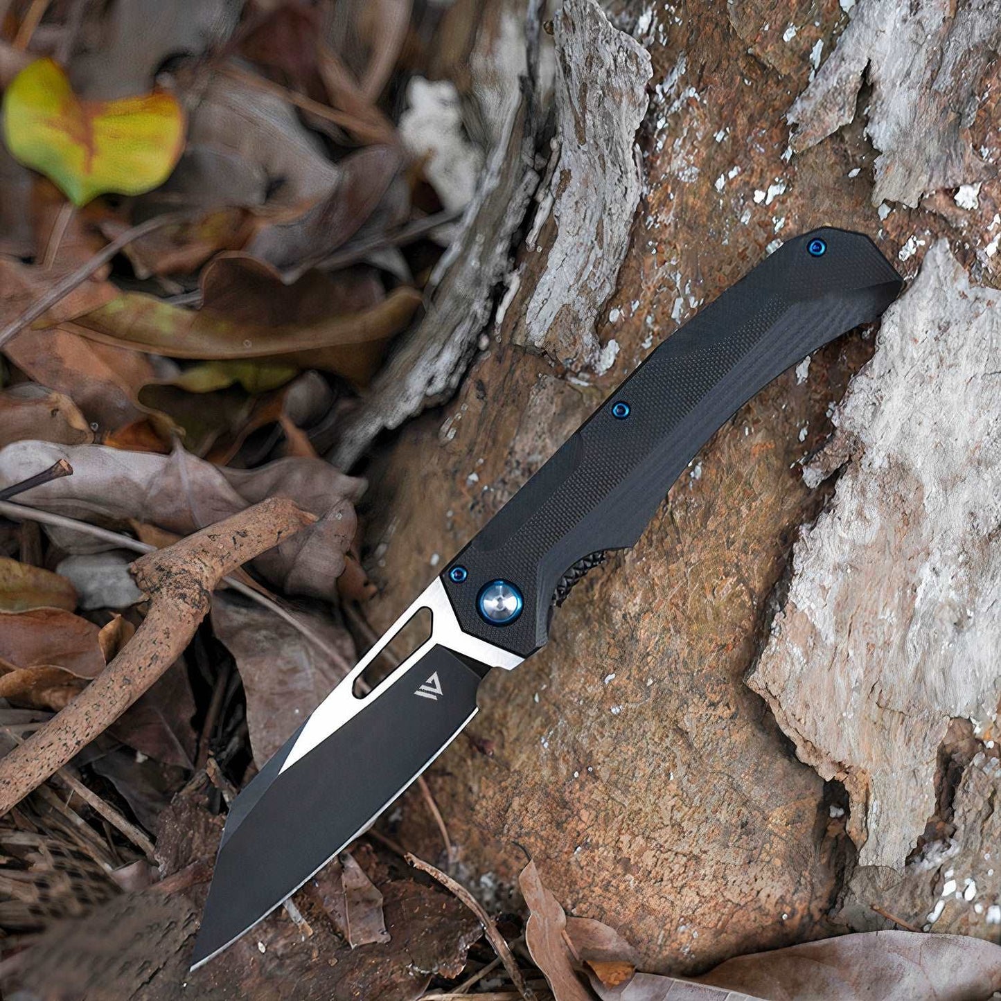 Wilora Manual EDC Folding Knife with D2 Steel Blade, Liner Lock, G10 Handle - Includes Nylon Sheath & Pocket Clip