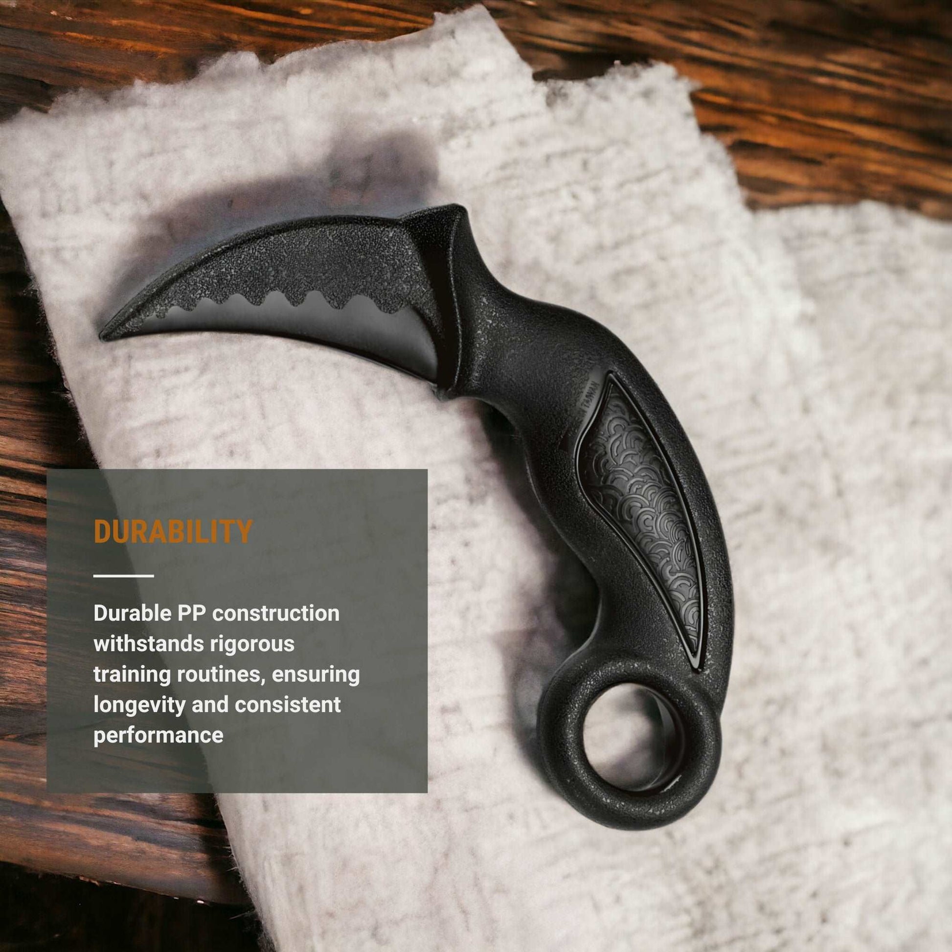 Wilora Pro-Grade Karambit Trainer - Safe, Durable & Realistic for Martial Arts Mastery